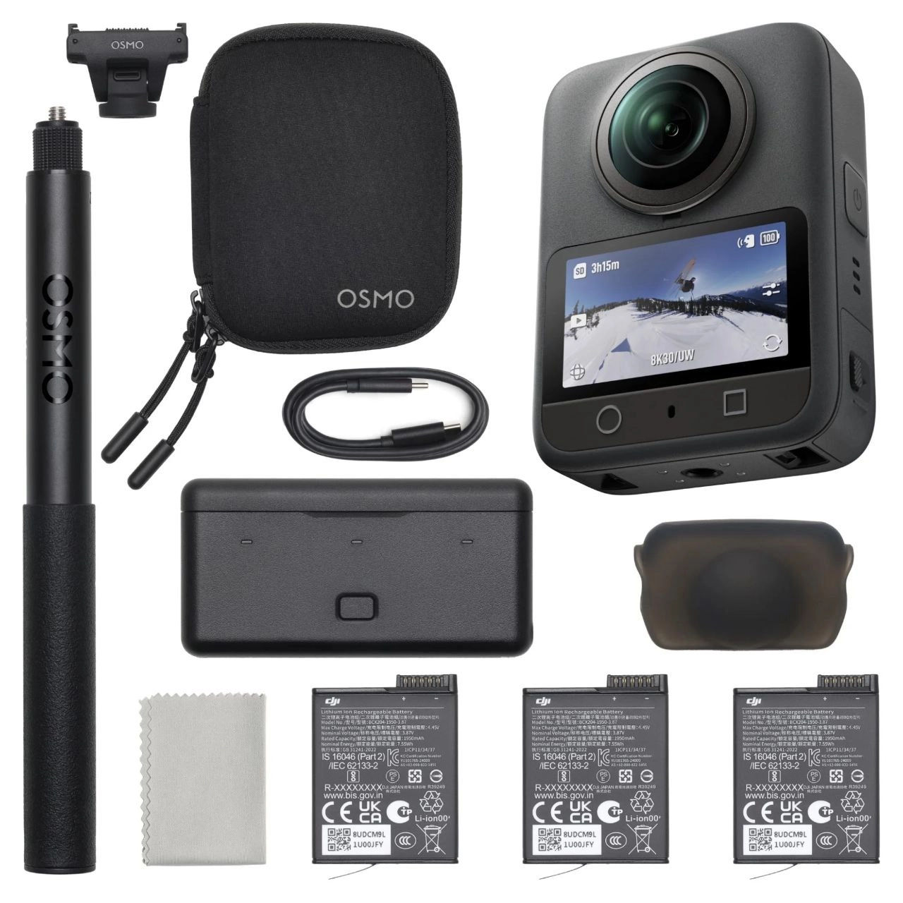 DJI Osmo 360 Adventure Combo ekshn-kamerasi narxi