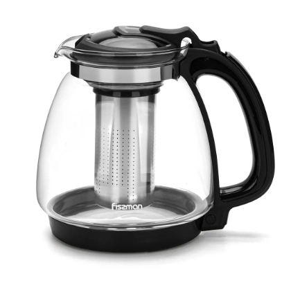 Заварочный чайник стеклянный 1350 мл FISSMAN недорого
