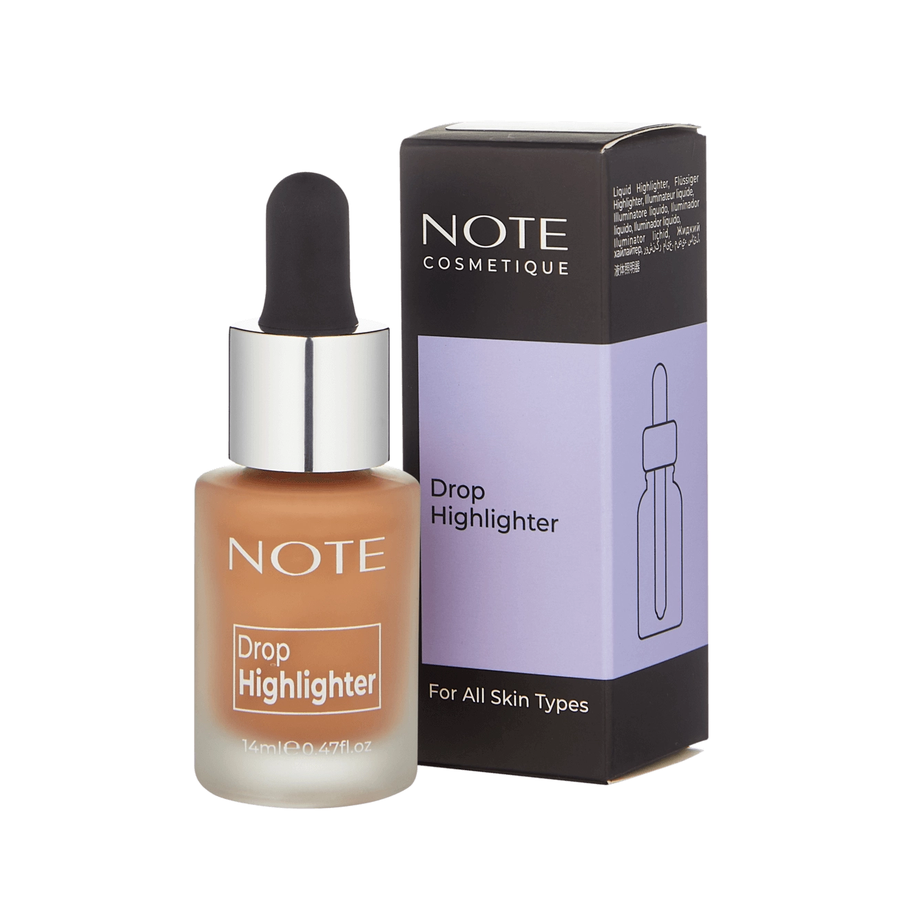 Yuz uchun haylayter NOTE DROP HIGHLIGHTER 02 14 ml sotib olish