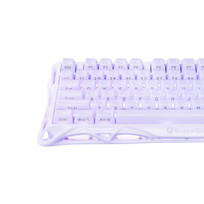 GravaStar Mercury V75 Special Edition o&lsquo;yin klaviaturasi (GS V75_PL) , Lavender Purple onlayn