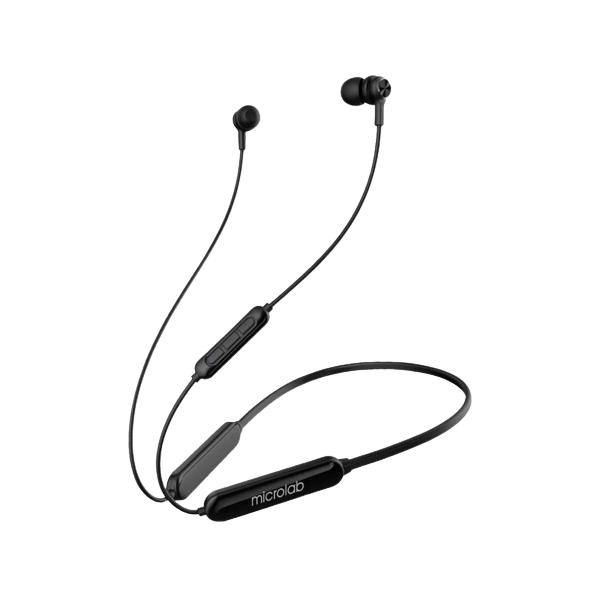 Беспроводные Bluetooth наушники Microlab Bolt 200 Black купить
