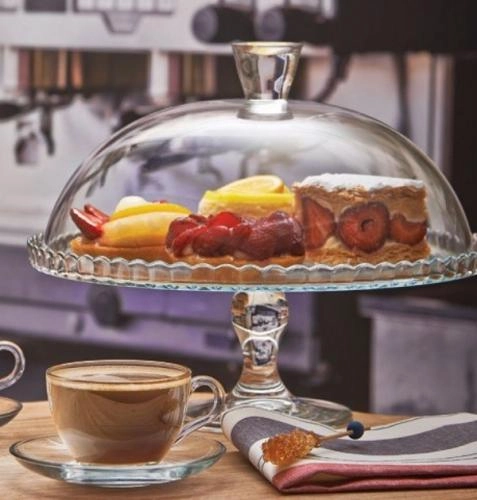 Pasabahce Patisserie 95200 - 32sm – qopqoqli tort idishi sotib olish