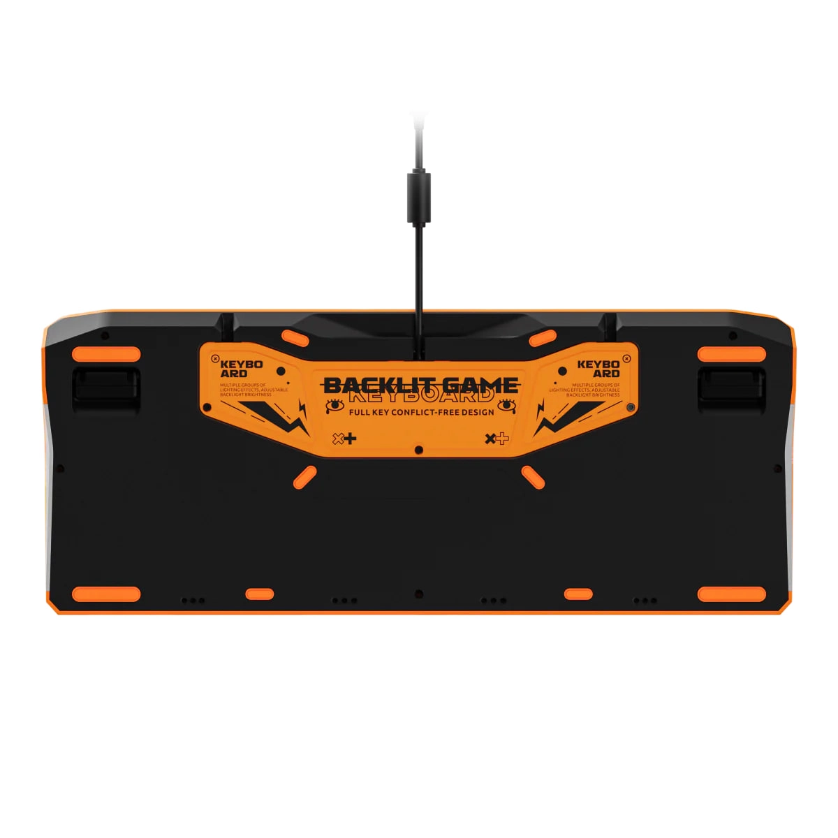 Клавиатура Rapoo ESK750-98 orange grey black рассрочка