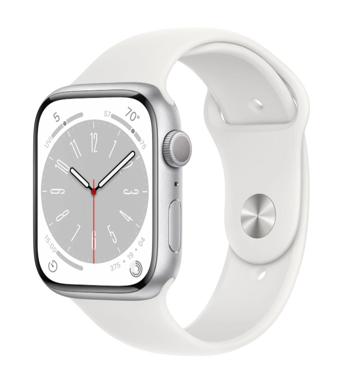 Смарт часы Apple Watch Series 8 GPS 41mm Silver/White купить