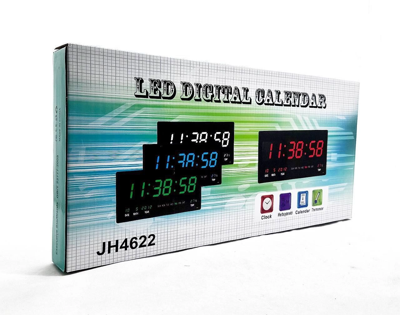 Часы Led  JH4622 зеленый недорого