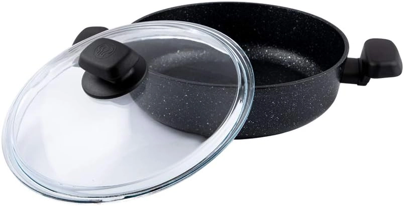 Низкий казан Korkmaz Ornella 24 см 2.5 л (A1843) , Black цена