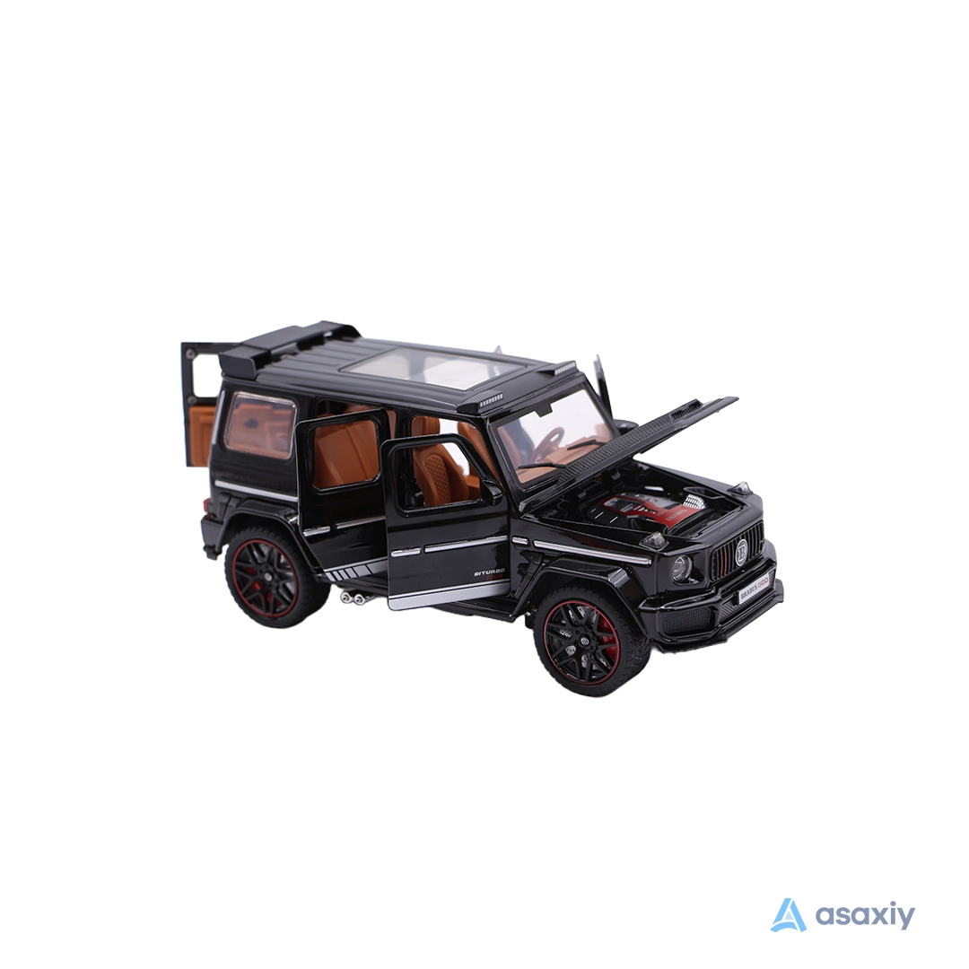 O'yinchoq mashina Brabus 800 Biturbo, qora bo'lib to'lash