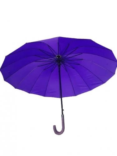 Зонт трость Три Слона фиолетовый (автомат) 16 спиц купить