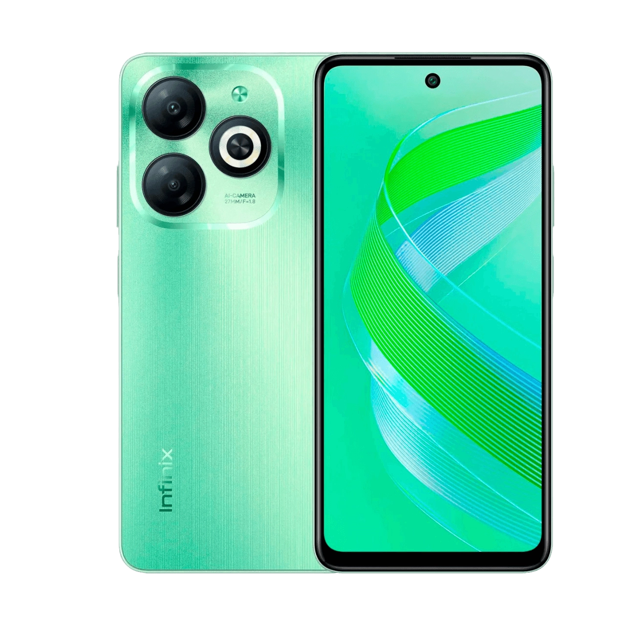 Смартфон Infinix SMART 8 4/128GB green купить