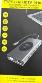Адаптер HDTV USB-C 14в1 в Узбекистане