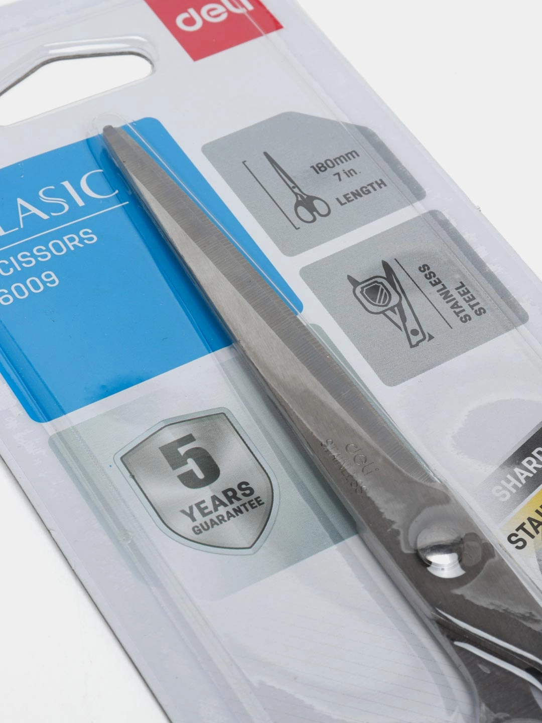 Deli 180 mm kanselyariya qaychisi (Black) onlayn