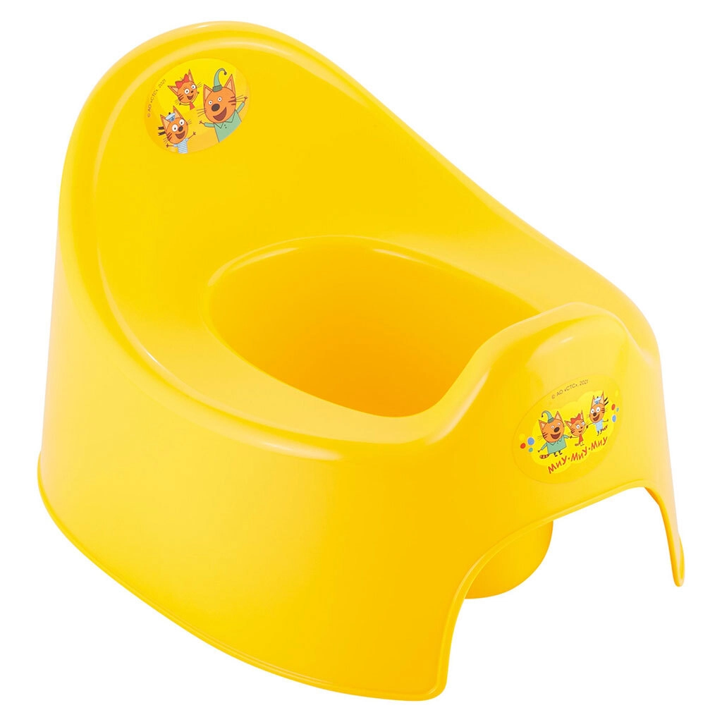 Детский горшок LalaBaby"Три кота" LA1040ЖТ,  Yellow купить