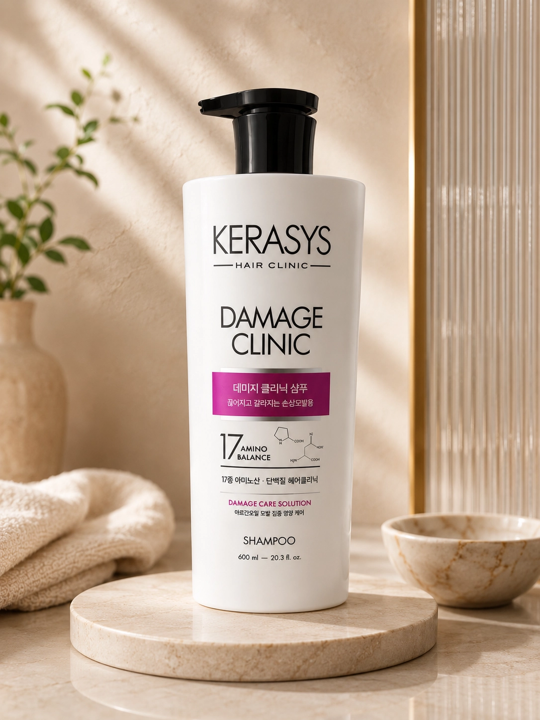 Shampun Kerasys Damage Clinic, 600 ml sotib olish