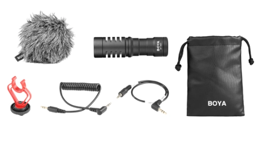 BOYA BY-MM1 videokamera mikrofoni , Black O'zbekistonda