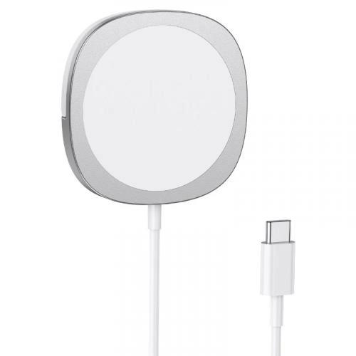 Держатель с зарядным устройством MagSafe Hoco CW35 белый купить