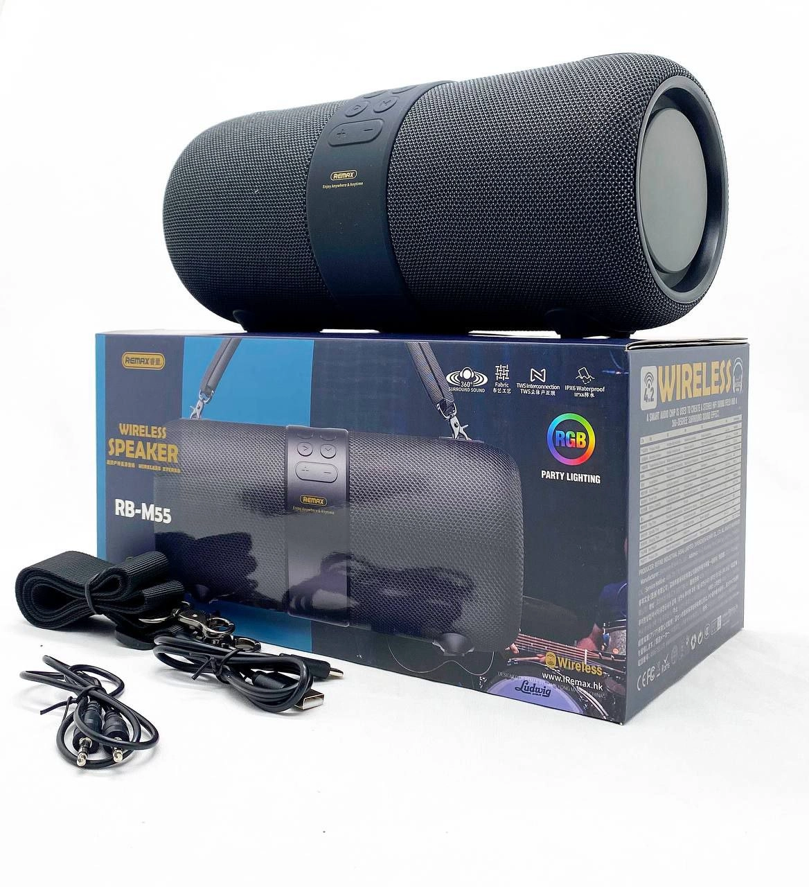 Беспроводная Bluetooth колонка Remax RB-M55 недорого