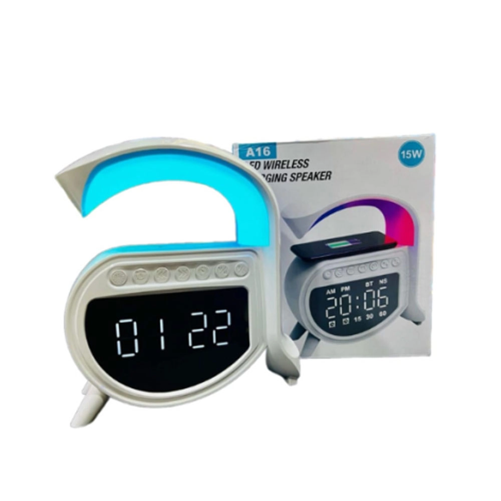 Смарт-колонка c беспроводной зарядкой A16 купить