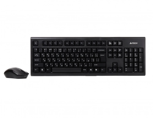 Клавиатура и мышь A4Tech 3000N Black USB - фото №3 Клавиатура и мышь A4Tech 3000N Black USB недорого