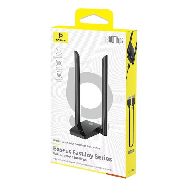 Baseus FastJoy B01317600111-05 1300 Mb/s Wi-Fi adapteri O'zbekistonda