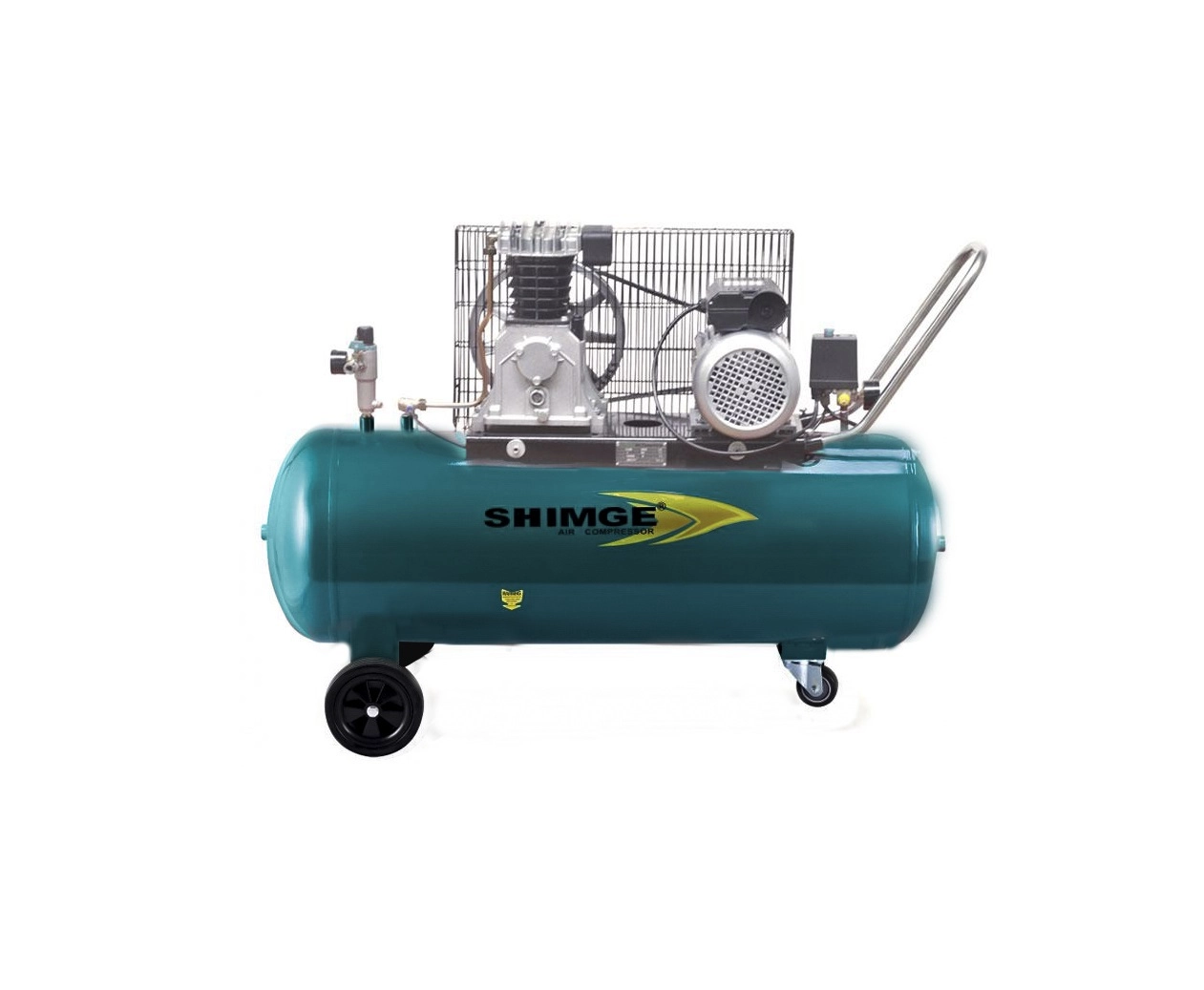 Kamar uzatmali kompressor 2hp 200l / min 100l sotib olish