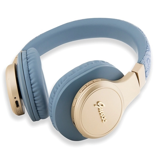 Беспроводные наушники Guess wireless headphones GUBH604GEMB синий недорого