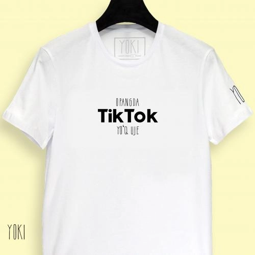 Футболка YOKI "Opangda Tik Tok yo'q uje" купить