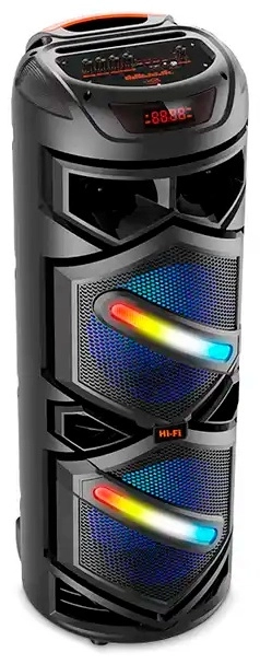 Портативная колонка с микрофоном Sing-e ZQS8233 чёрная в Узбекистане