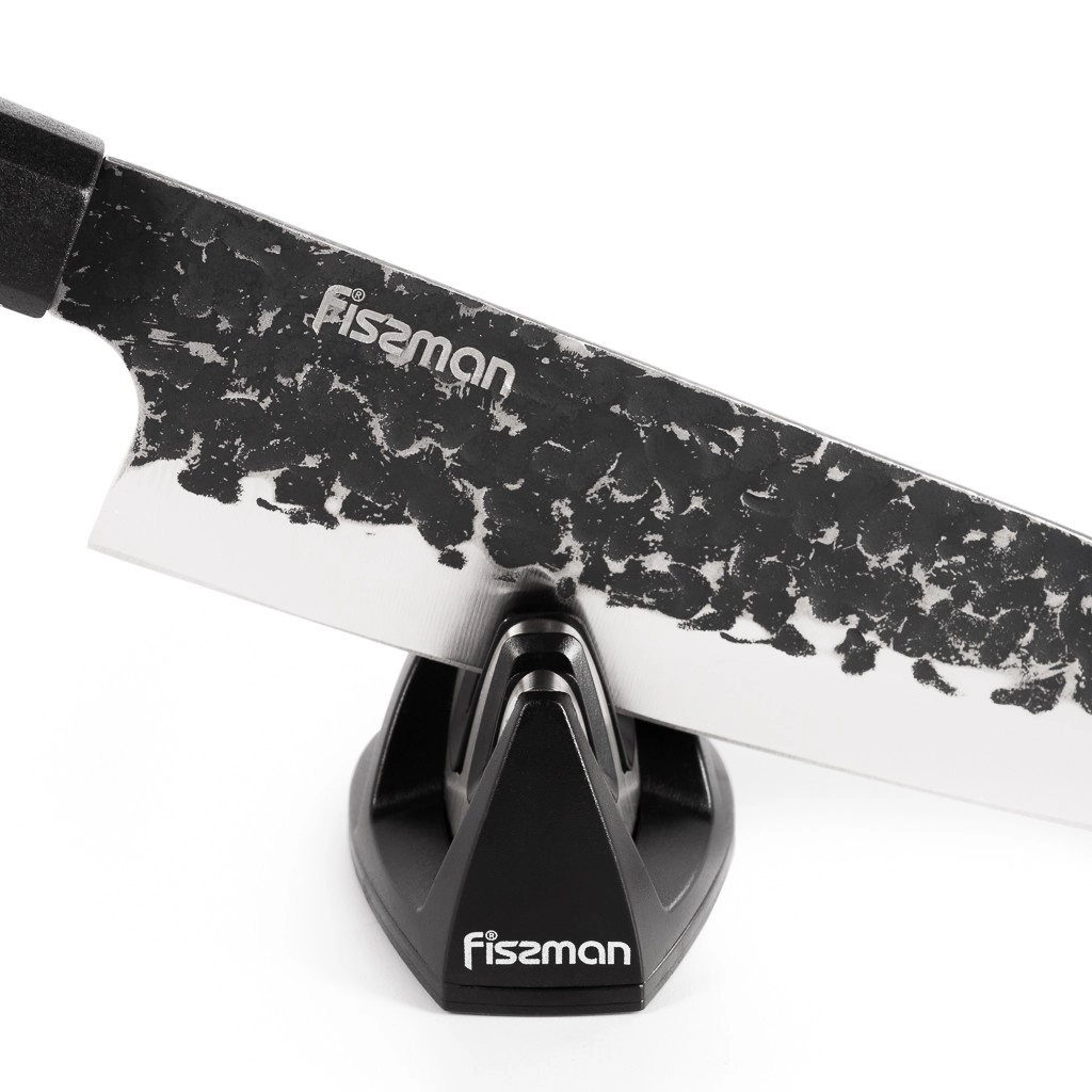 Набор ножей Fissman Kendo 6 пр с магнитным держателем и точилом 2703 sotib olish