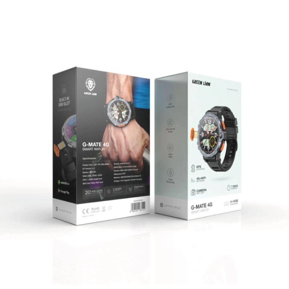 Смарт часы Green Lion G-Mate 4G черный недорого