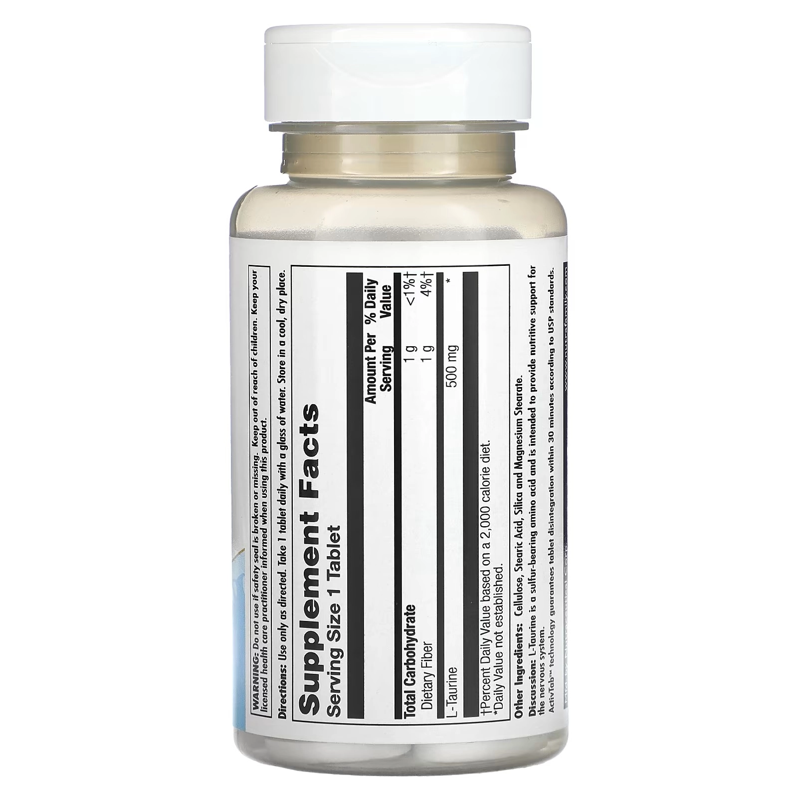 KAL, L-Taurin, 500 mg, 60 tabletka (79459) - rasm №2 KAL, L-Taurin, 500 mg, 60 tabletka (79459) sotib olish