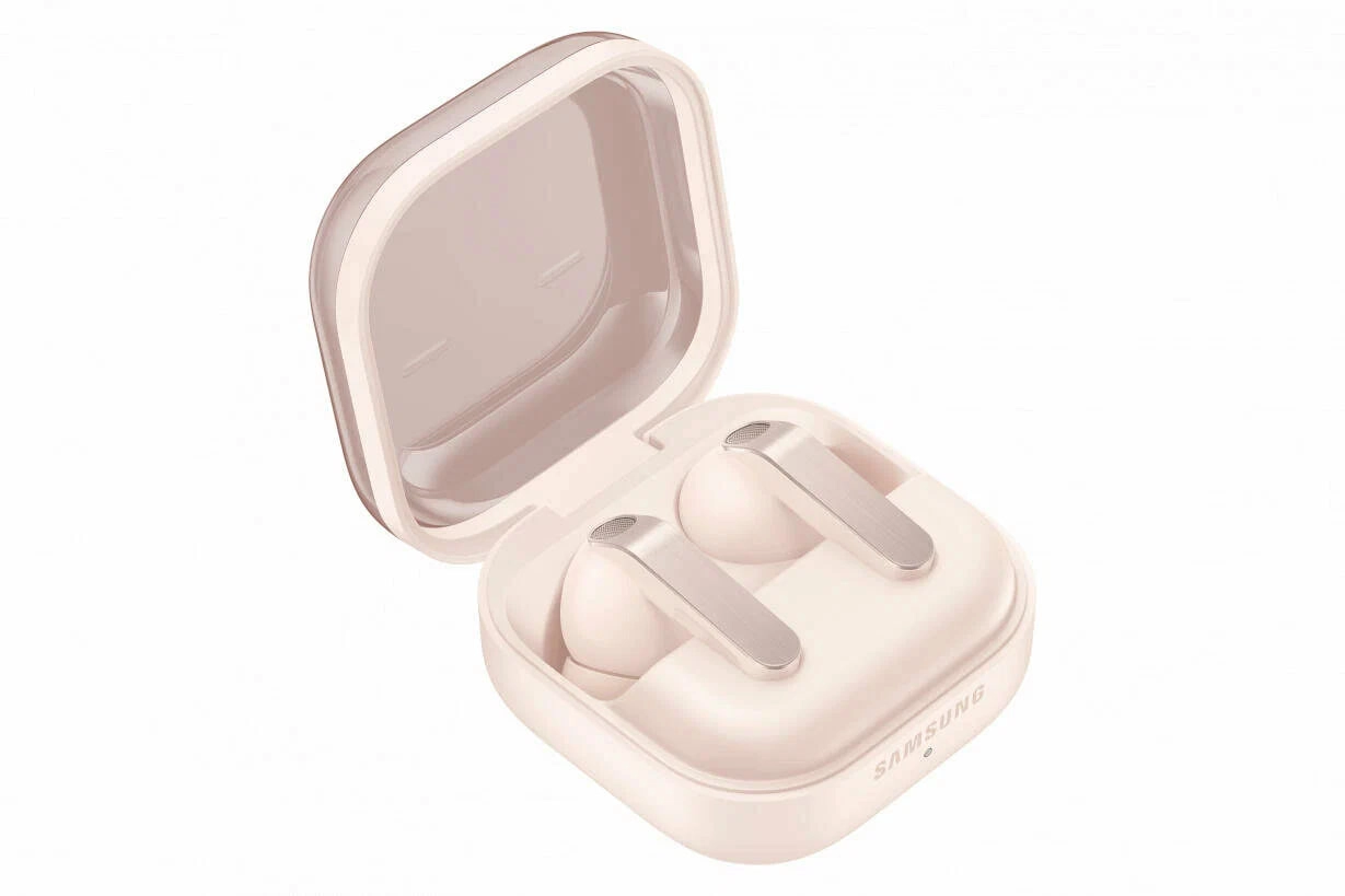 Samsung Galaxy Buds 4 Pro Pink Gold simsiz quloqchinlari bo'lib to'lash