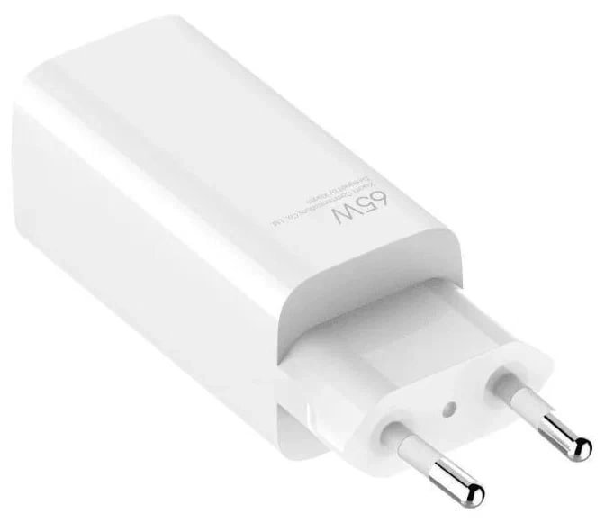 Сетевое зарядное устройство Xiaomi 65W GaN Fast Charger Type-A + Type-C ,White недорого