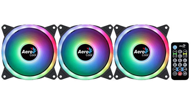 Вентилятор для корпуса Aerocool Duo 12 Pro Black недорого