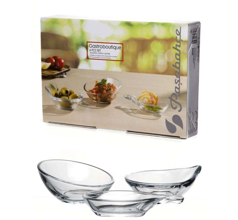 Набор соусников Pasabahce GASTRO 3 (96450) рассрочка