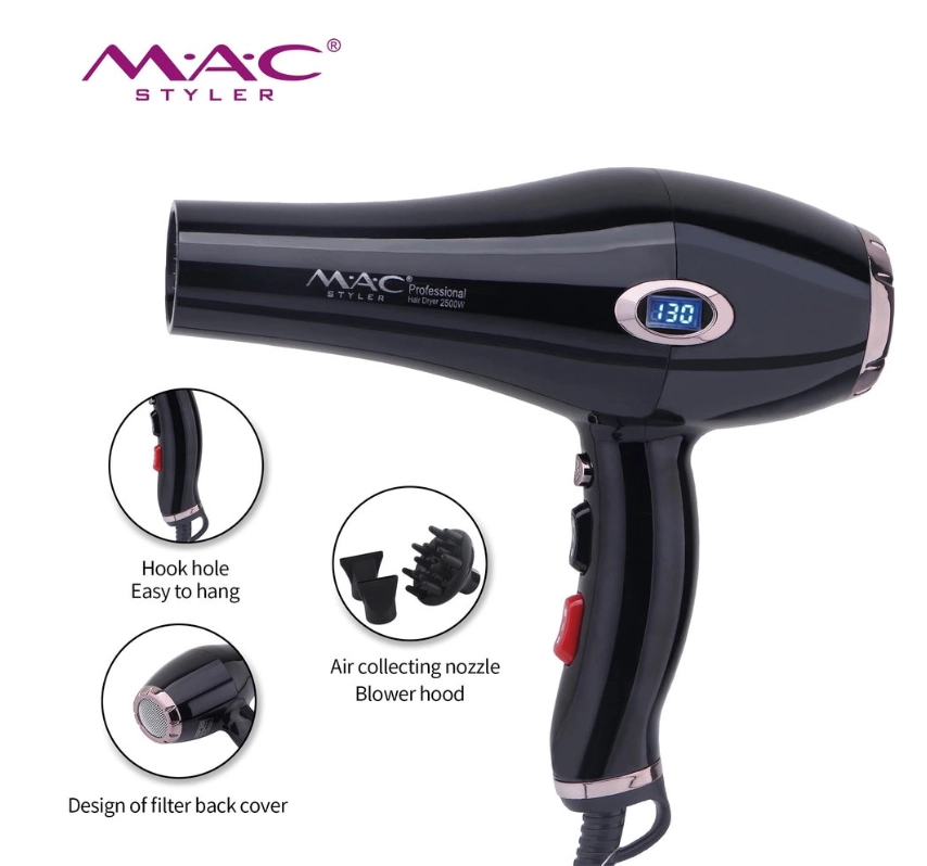 Фен Mac Styler MC-6685A - фото №3 Фен Mac Styler MC-6685A недорого