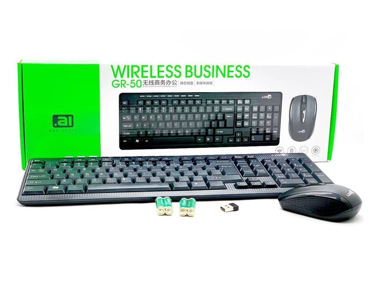 Bluetooth Klaviatura + sichqoncha LDK GR50 arzon