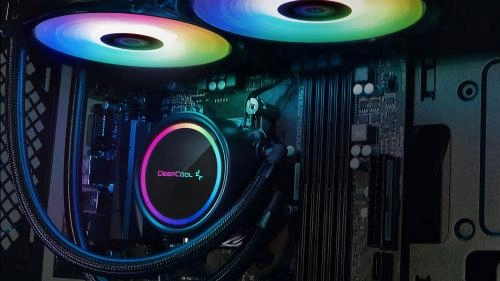 Кулер для процессора Deepcool Gammaxx L240 A-RGB чёрный недорого