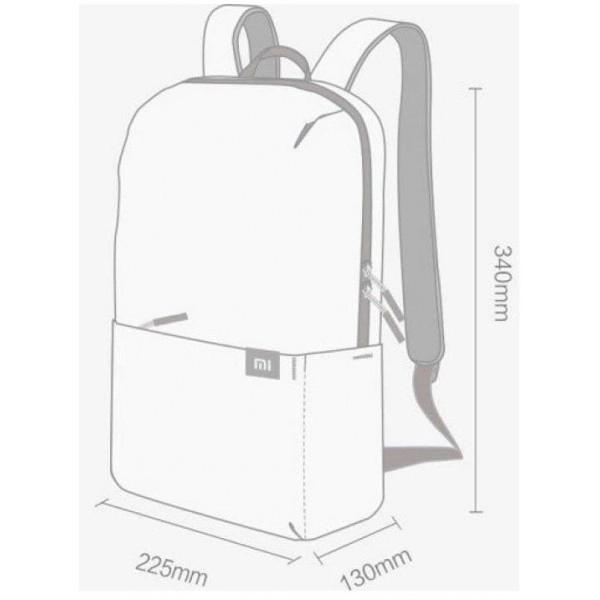 Xiaomi Mi Casual Daypack 10L (yorqin ko'krangli) Ryukzagi bo'lib to'lash