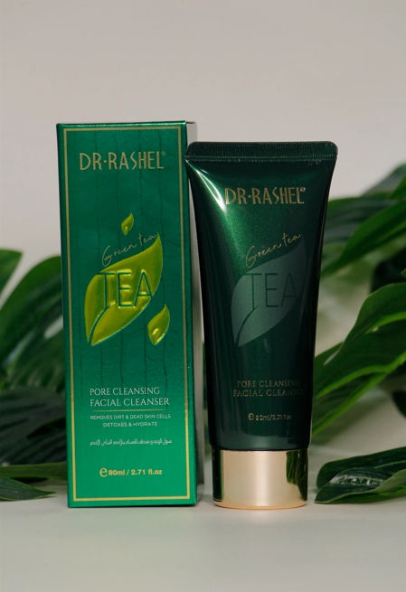 DR.RASHEL GREEN TEA PORE CLEANSING FOAM CLEANSER yuz uchun tozalovchi ko‘pik, 80 ml sotib olish