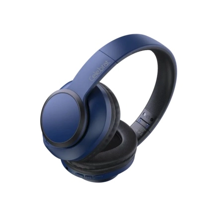 Беспроводные наушники Wireless headphones Celebrat A26 синий недорого