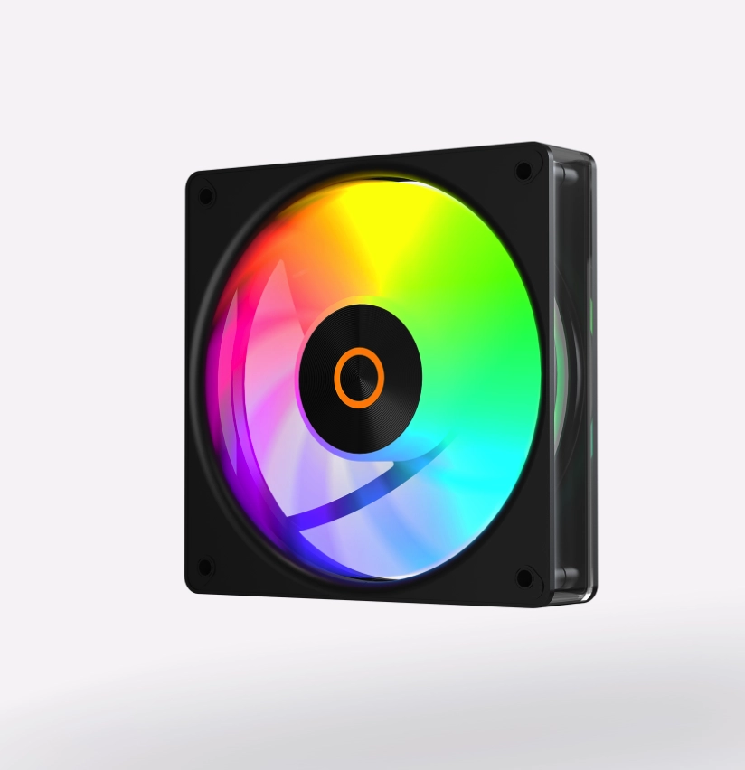 Корпусной вентилятор Ocypus Gamma F12 Elite ARGB 3-IN-1 BK онлайн