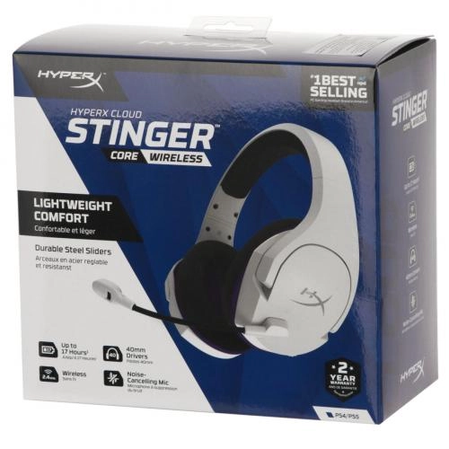 Компьютерные наушники HyperX Cloud Stinger Core Wireless (White) рассрочка
