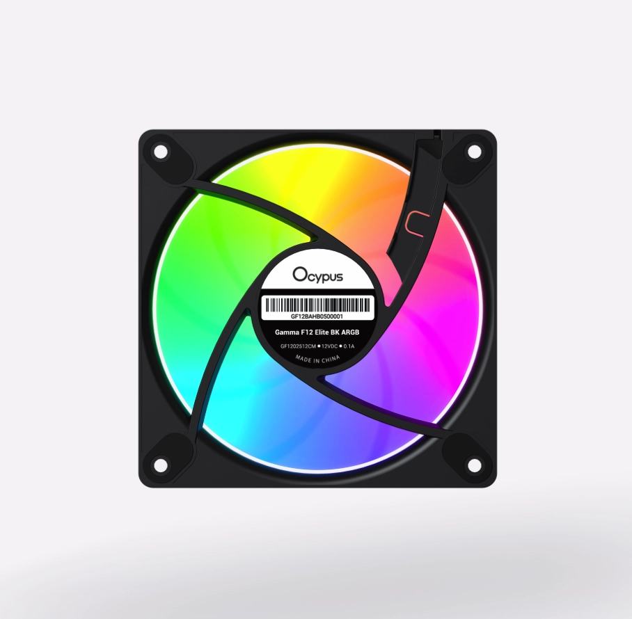 Корпусной вентилятор Ocypus Gamma F12 Elite ARGB BK в Узбекистане