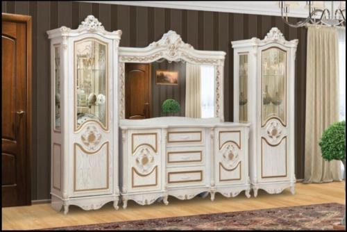 Гостиная мебель SAVANNA, витрина однодверная+тумба под тв купить