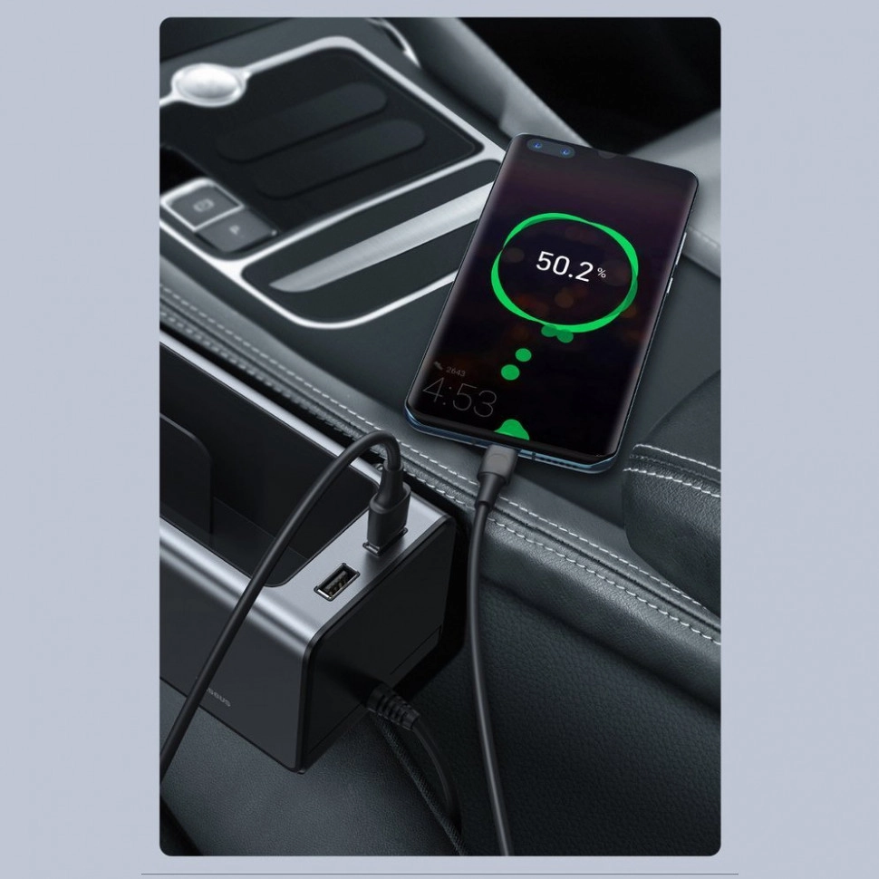 Автомобильный органайзер Baseus CRCWH-A01 серый быстрая доставка