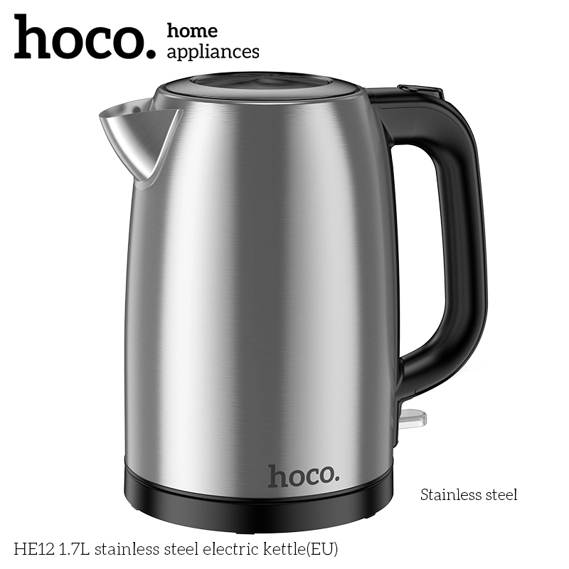 Hoco HE12 qora elektr choynagi - rasm №2 Hoco HE12 qora elektr choynagi sotib olish