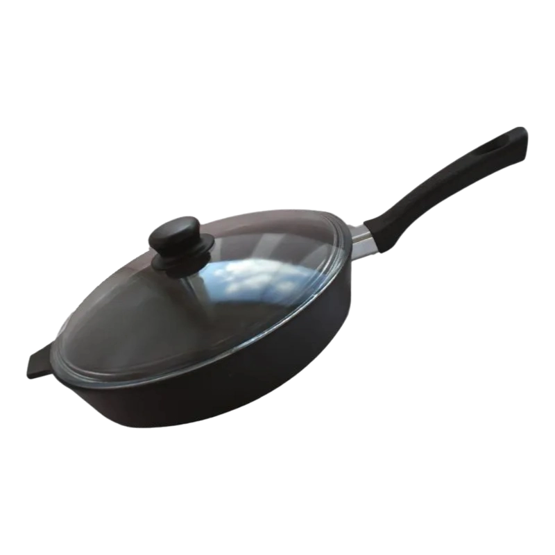 Shisha qopqoqli va bakelit dastali 260x60 o&lsquo;lchamli b6062 raqamli Kama cho&lsquo;yan tovasi sotib olish