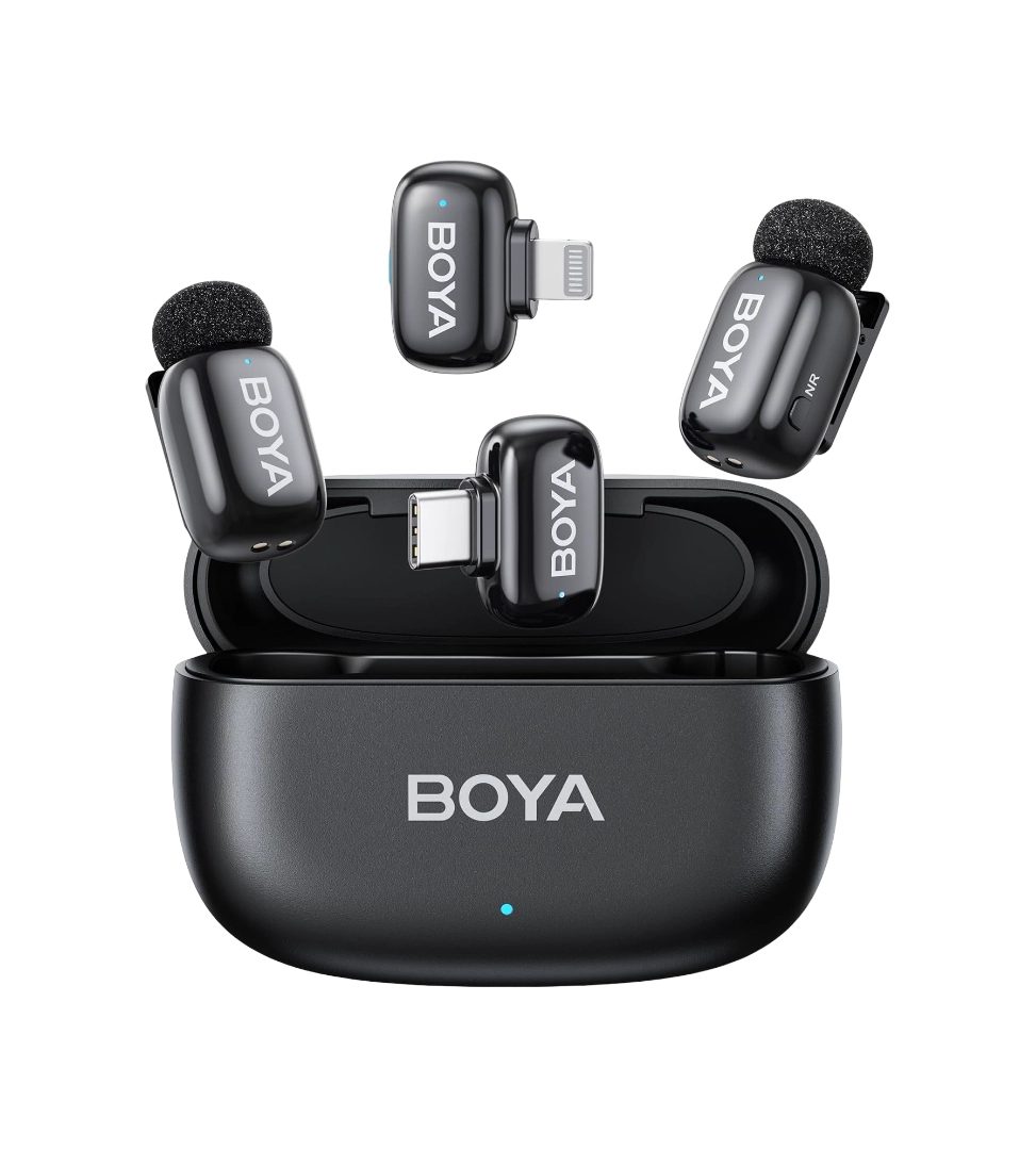 Беспроводной микрофон BOYA Mini Combo Black купить