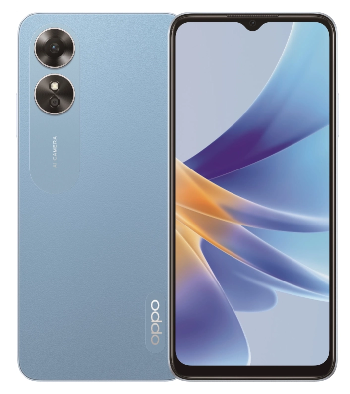 OPPO A17 4/64GB Ko'k Smartfoni sotib olish