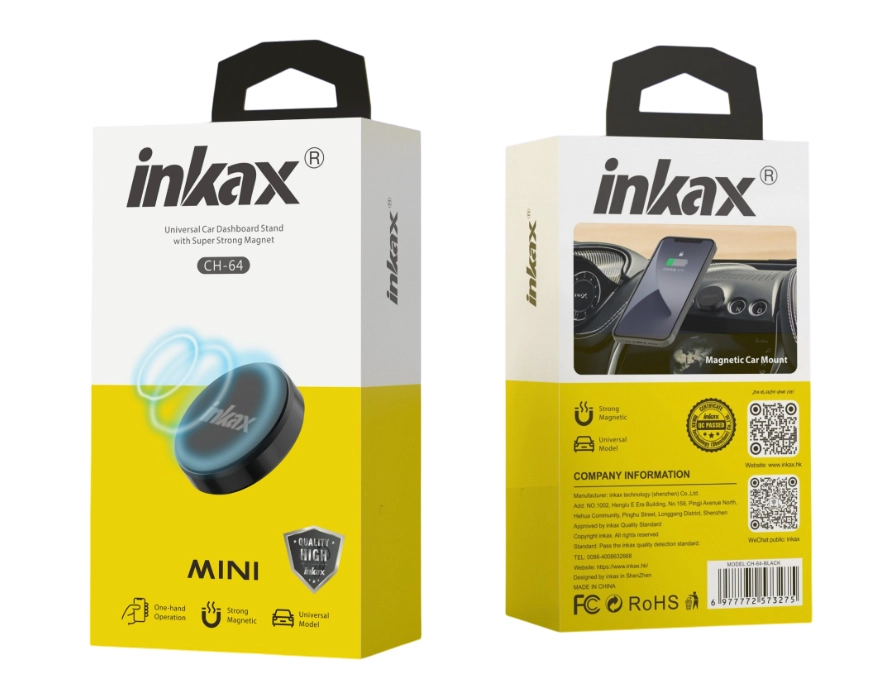 INKAX CH-64 avtomobil tutqichi, qora arzon